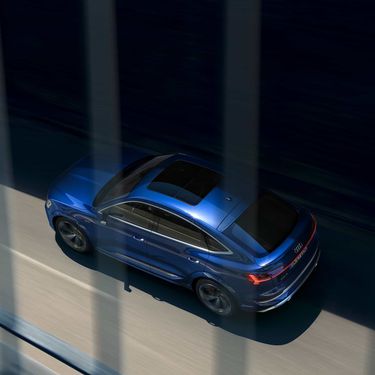 Driving Audi e-tron S Sportback